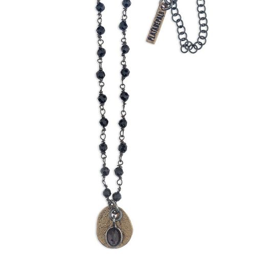 Collar PLATA DE PALO Ónix WN116X