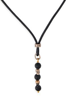 Collar Skinny SN045X Colgante Plata de Palo dos calaveras