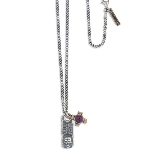 Colgante Plata de Palo SKULL SN011X