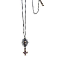 Colgante PLATA DE PALO Skull SN012X