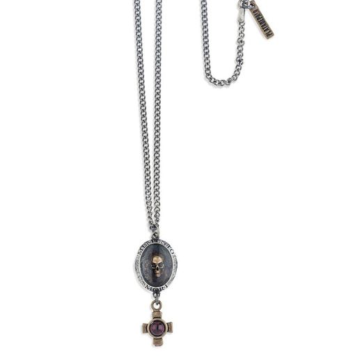 Colgante PLATA DE PALO Skull SN012X