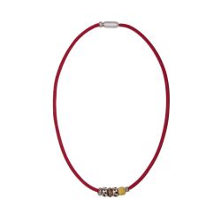 Collar/Pulsera Plata de Palo de Nylon colección Rocío pieza multifuncional