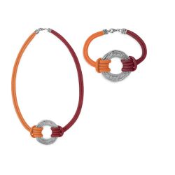Conjunto PLATA DE PALO mujer Macarella Incluye collar y pulsera Cala Macarella a juego. Elige el color del conjunto y la talla de la pulsera.