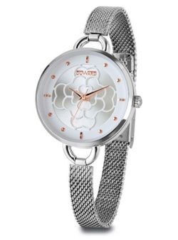 Reloj Duward mujer D25349.01 colección LADY Woman de acero inoxidable 316L malla milanesa, resistente al agua 5 ATM
