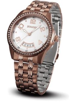 D25408.61 Reloj Duward mujer LADY Zenzka acero inoxidable 316L con tratamiento IP marrón