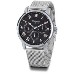 D85708.B2 Reloj Duward Diplomatic de Hombre Elegante Multifunción de acero números romanos