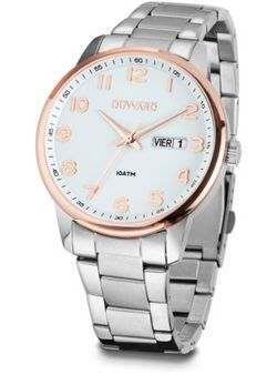 D95430.10 Reloj Duward de hombre colección ELEGANCE ARA acero inoxidable 316L caja bicolor elegante y sofisticado