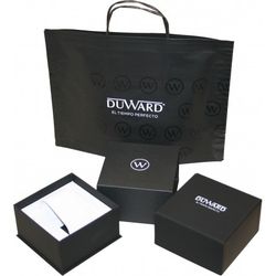 D95539.12 Reloj de Hombre DUWARD Aquastar de acero ip dorado con bisel de cerámica 10 ATM