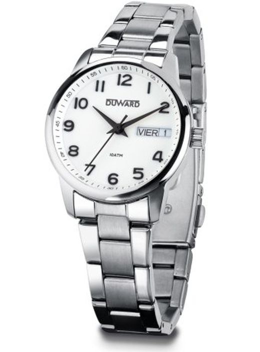 D25430.01 Reloj Duward mujer ELEGANCE ARA caja y brazalete de acero inoxidable 316L indices negros