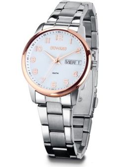 D25430.10 Reloj Duward mujer modelo ELEGANCE ARA caja bicolor semanario y calendario