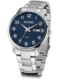 D95430.05 Reloj Duward de hombre modelo ELEGANCE Ara analógico esfera azul elegante acero inoxidable 316L semanario y calendario