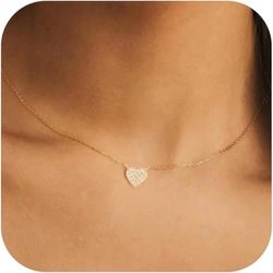 Gargantilla oro 18K para mujer moderno y elegante decorado con pave de circonitas