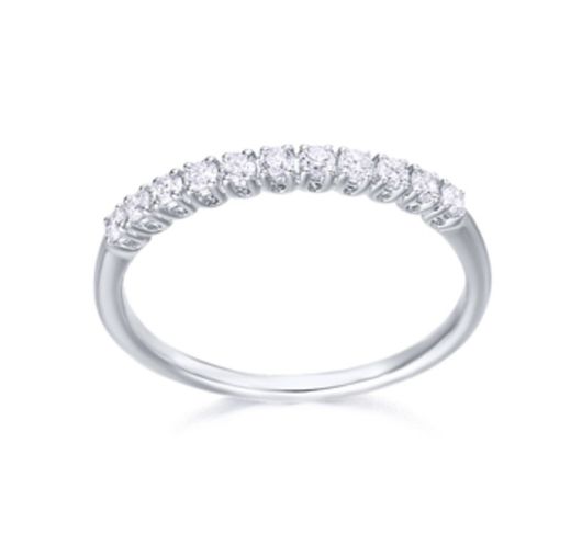 GA0450B Anillo oro brillantes