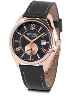 Reloj DUWARD de hombre movimiento Swiss Made DIPLOMATIC Castilla La Mancha Ref D85602.22 caja de acero 316L con tratamiento IP