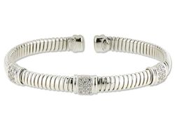 00-99 Pulsera plata 925 abierta textura