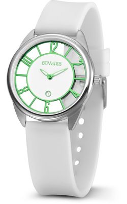 Reloj Duward de mujer elegante modelo LADY Kleure D15200.03 con dos correas caja de acero inoxidable y calendario