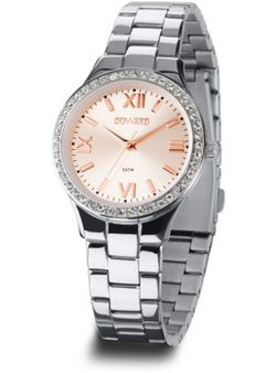 Reloj Duward de mujer colección LADY Kona Ref. D25348.08 esfera color ocre dorado con caja y pulsera de acero inoxidable 316L