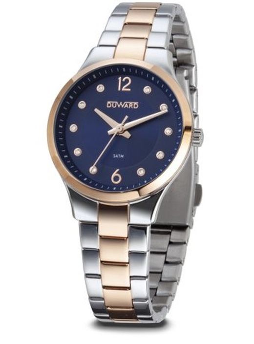 LADY Moteris Ref D25355.45 Reloj Duward de mujer original y elegante bicolor esfera azul atractiva