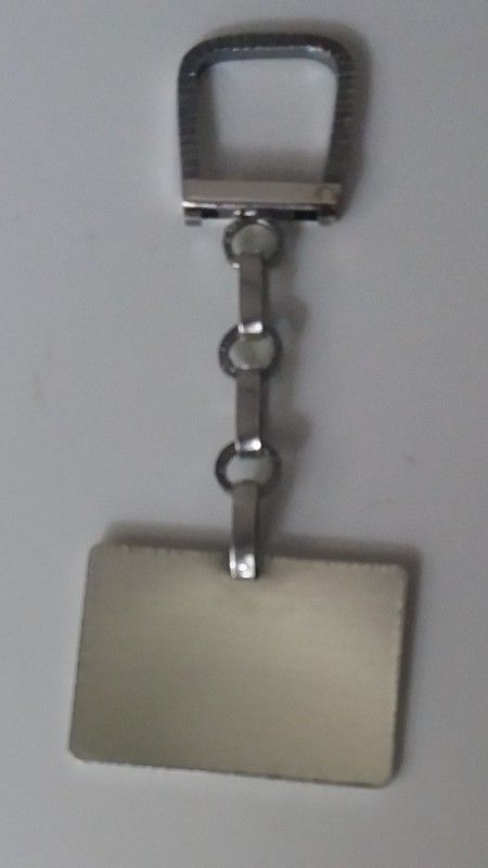 Llavero en plata de ley maciza personalizado con el nombre de Jose