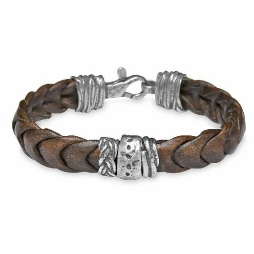 MB16A Pulsera Plata de Palo de plata decorativa
