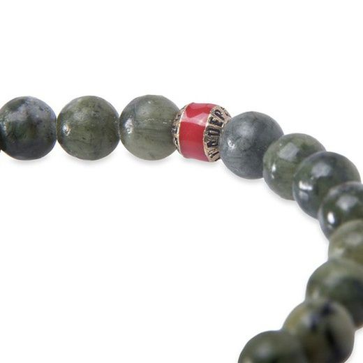 MB200X Pulsera modelo Fleo Plata de Palo de bolas para hombre