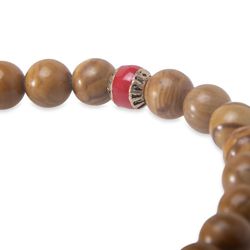 MB202X Pulsera Plata de Palo modelo Dron de bolas para hombre