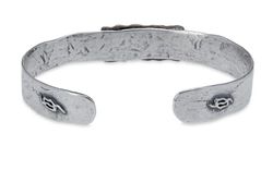 MB227X Pulsera Plata de Palo unisex elaborada en plata de ley y bronce colección Adventure