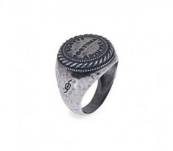 MR003X Anillo Plata de Palo hombre colección Limburgo en plata de ley