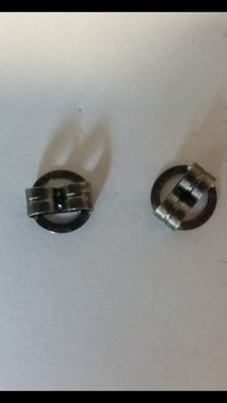 Pendientes para mujer elegantes de plata envejecida, oro y ónix