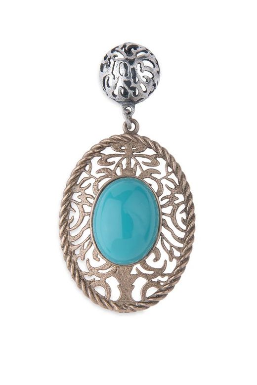 Pendientes Fenus WE223X Plata de Palo mujer elaborados en bronce, plata de ley 925 y piedra turquesa, lo que les da un brillo especial y una gran resistencia
