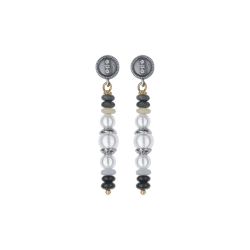 Pendientes PLATA DE PALO de Mujer modelo Amara de plata y jade verde