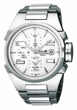PF3705X Reloj Pulsar de hombre Sport crono acero inoxidable 316L