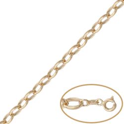PU1203 Pulsera oro 18k hueca con eslabón alargado un diseño elegante y cómodo de llevar