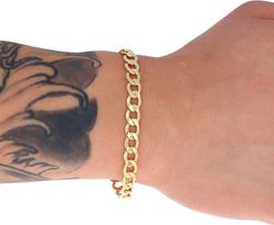 PU1210 Pulsera unisex en Oro de 18K es el complemento perfecto para añadir un toque moderno y elegante