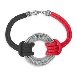 WB671BM Pulsera PLATA DE PALO de Mujer Cala Macarella colección Marés