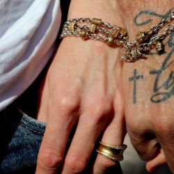 WB585X Pulsera PLATA DE PALO de mujer Rimal con Plata 925 y bronce