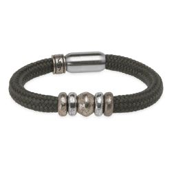 Pulsera Plata de Palo modelo Nylon Brisa