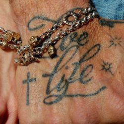 SB218X Pulsera PLATA DE PALO Calavera Harira en plata de ley 925 y bronce