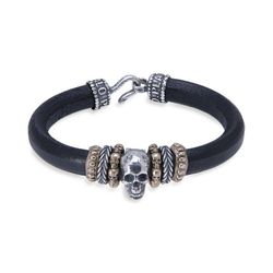 SB101X Pulsera Plata de Palo hombre modelo KARSO Skull SB101X