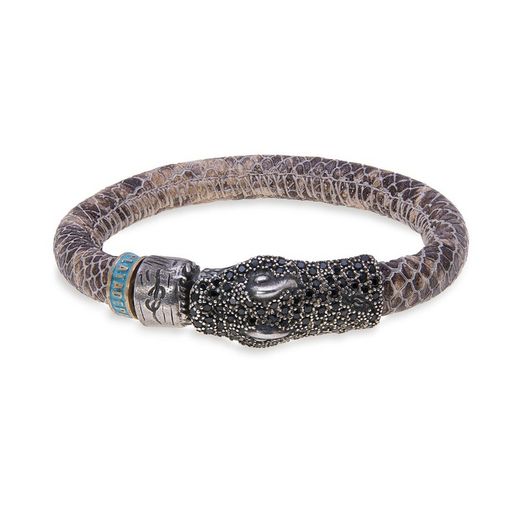 Pulsera PLATA DE PALO serpiente WB268M