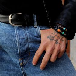 BB079X Pulsera PLATA DE PALO Samira con Plata 925, cuero y perlas de agua dulce