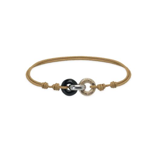 BB114X Pulsera PLATA DE PALO Unisex Saona Colección Marés