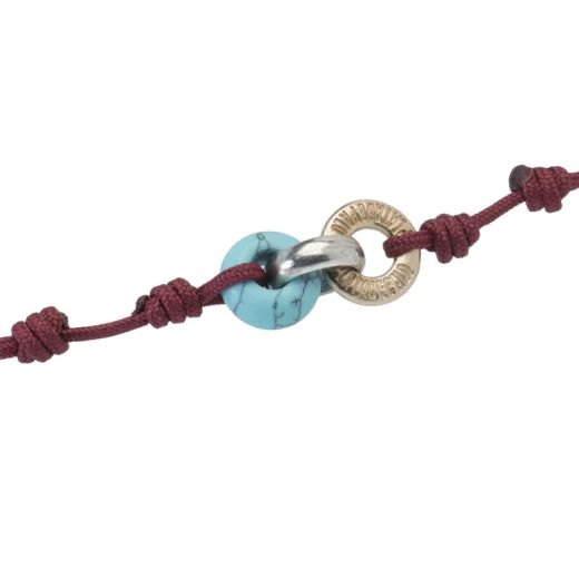 BB114X Pulsera PLATA DE PALO Unisex Saona Colección Marés