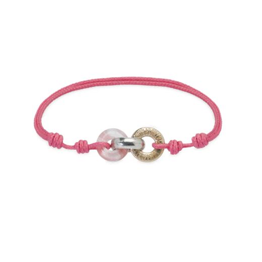 BB114X Pulsera PLATA DE PALO Unisex Saona Colección Marés