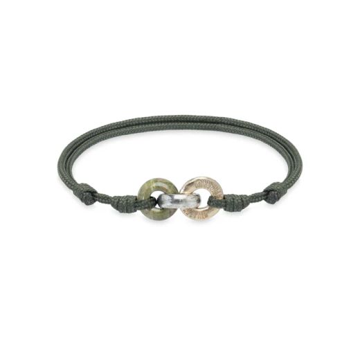 BB114X Pulsera PLATA DE PALO Unisex Saona Colección Marés