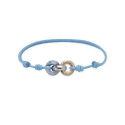 BB114X Pulsera PLATA DE PALO Unisex Saona Colección Marés