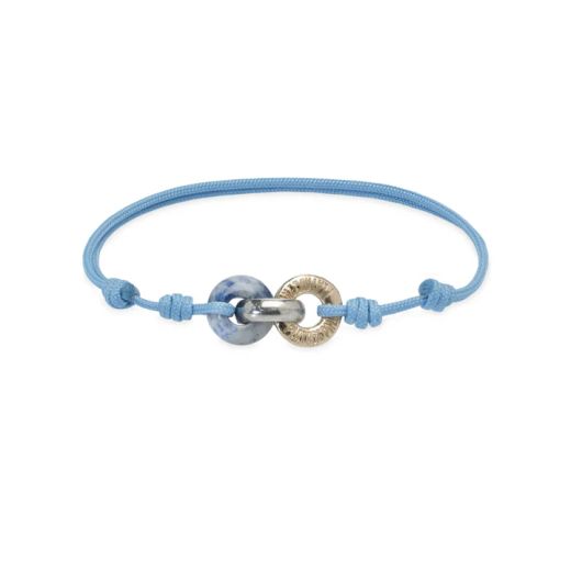 BB114X Pulsera PLATA DE PALO Unisex Saona Colección Marés
