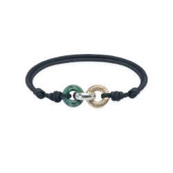 BB114X Pulsera PLATA DE PALO Unisex Saona Colección Marés