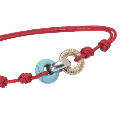 BB114X Pulsera PLATA DE PALO Unisex Saona Colección Marés