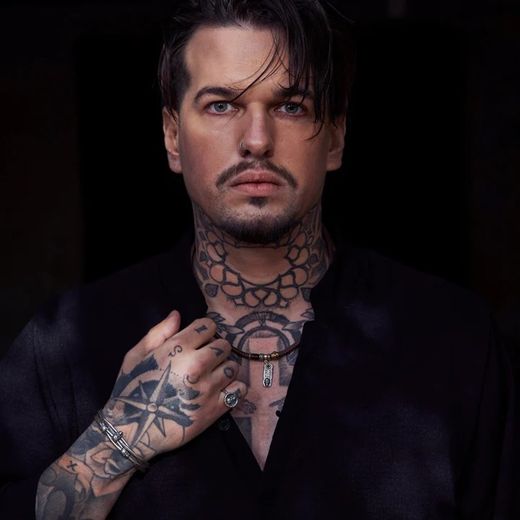 Pulsera Yoldi SB193X PLATA DE PALO unisex en plata de ley con dos calaveras